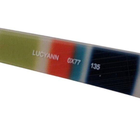 Authentic Kate Spade Eyeglass Frame Lucyann 0X77 50 [ ] 18 135mm Tortoise & Blue - Picture 4 of 6